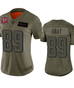 Womens Atlanta Falcons Alex Gray Camo 2019 Salute To Service Limited Jersey - Robokeg
