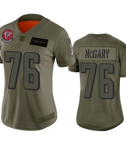 Womens Atlanta Falcons Kaleb Mcgary Camo 2019 Salute To Service Limited Jersey - Robokeg