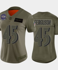 Womens Baltimore Ravens Jaylon Ferguson Camo 2019 Salute To Service Limited Jersey - Robokeg