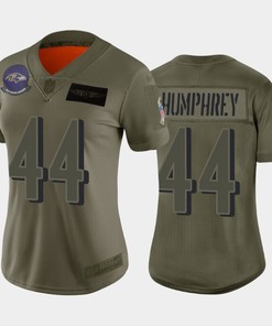 Womens Baltimore Ravens Marlon Humphrey Camo 2019 Salute To Service Limited Jersey - Robokeg
