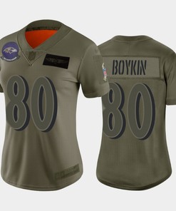 Womens Baltimore Ravens Miles Boykin Camo 2019 Salute To Service Limited Jersey - Robokeg