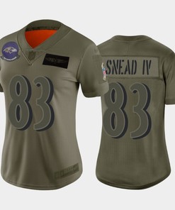 Womens Baltimore Ravens Willie Snead Iv Camo 2019 Salute To Service Limited Jersey - Robokeg