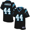 Womens Carolina Panthers J.j. Jansen Nfl Pro Line Black Team Color Jersey - Robokeg