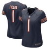 Womens Chicago Bears Justin Fields Navy 2021 Nfl Draft First Round Pick Game Jersey Gift For Chicago Bears Fans - Robokeg