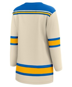 Women's Cream St. Louis Blues 2022 Winter Classic Breakaway Jersey Jersey - Robokeg