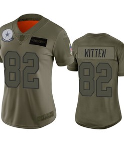 Womens Dallas Cowboys Jason Witten Camo 2019 Salute To Service Limited Jersey - Robokeg
