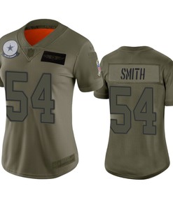 Womens Dallas Cowboys Jaylon Smith Camo 2019 Salute To Service Limited Jersey - Robokeg