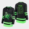 Women's Dallas Stars Mark Pysyk 13 Alternate Blackout Premier Breakaway Black Jersey - Robokeg