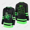 Women's Dallas Stars Roope Hintz 24 Alternate Blackout Premier Breakaway Black Jersey - Robokeg