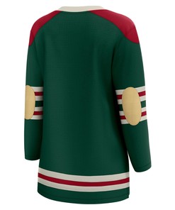 Women's Green Minnesota Wild 2022 Winter Classic Breakaway Jersey Jersey - Robokeg
