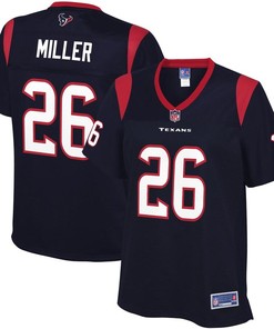 Womens Houston Texans Lamar Miller Nfl Pro Line Navy Team Color Jersey - Robokeg