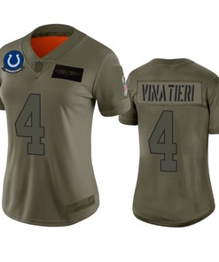 Womens Indianapolis Colts Adam Vinatieri Camo 2019 Salute To Service Limited Jersey - Robokeg