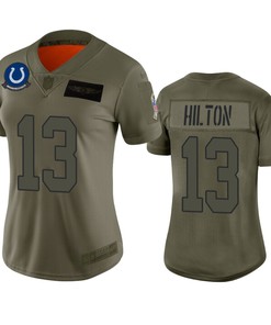 Womens Indianapolis Colts T.y. Hilton Camo 2019 Salute To Service Limited Jersey - Robokeg