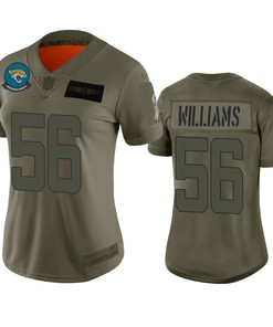 Womens Jacksonville Jaguars Quincy Williams Camo 2019 Salute To Service Limited Jersey - Robokeg