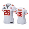 Womens Kansas City Chiefs Damien Williams White Super Bowl Liv Game Jersey - Robokeg