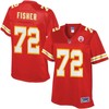 Womens Kansas City Chiefs Eric Fisher Nfl Pro Line Team Color Jersey - Robokeg