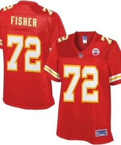 Womens Kansas City Chiefs Eric Fisher Nfl Pro Line Team Color Jersey - Robokeg