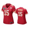 Womens Kansas City Chiefs Patrick Mahomes Red Super Bowl Liv Game Jersey - Robokeg