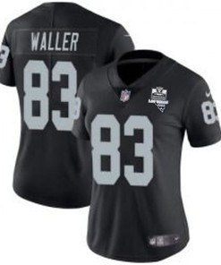 Womens Las Vegas Raiders White #83 Darren Waller Black 2020 Inaugural Season Vapor Untouchable Limited Stitched Jerseyrun Small - Robokeg