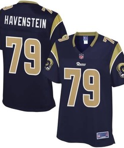 Womens Los Angeles Rams Rob Havenstein Nfl Pro Line Navy Team Color Jersey - Robokeg