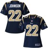 Womens Los Angeles Rams Trumaine Johnson Nfl Pro Line Navy Team Color Jersey - Robokeg