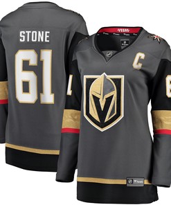 Women's Mark Stone Gray Vegas Golden Knights Home Premier Breakaway Player Jersey Jersey - Robokeg