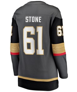 Women's Mark Stone Gray Vegas Golden Knights Home Premier Breakaway Player Jersey Jersey - Robokeg