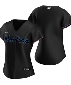 Womens Miami Marlins 2020 Black Jersey Mlb Gift For Marlins And Baseball Fans - Robokeg