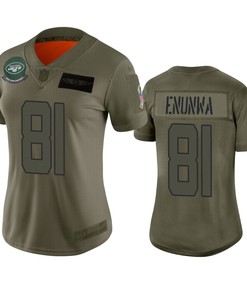 Womens New York Jets Quincy Enunwa Camo 2019 Salute To Service Limited Jersey - Robokeg