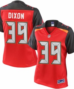 Womens Nfl Pro Line Brandon Dixon Red Tampa Bay Buccaneers Jersey - Robokeg