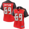 Womens Nfl Pro Line Demar Dotson Red Tampa Bay Buccaneers Jersey - Robokeg