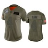 Womens Oakland Raiders Derek Carr Camo 2019 Salute To Service Limited Jersey - Robokeg