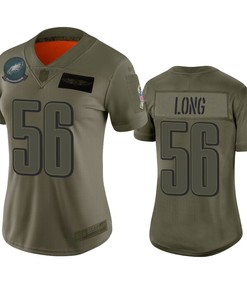 Womens Philadelphia Eagles Chris Long Camo 2019 Salute To Service Limited Jersey - Robokeg
