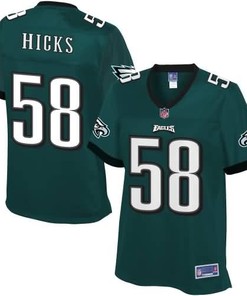Womens Philadelphia Eagles Jordan Hicks Nfl Pro Line Team Color Jersey - Robokeg