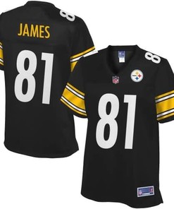 Womens Pittsburgh Steelers Jesse James Nfl Pro Line Team Color Jersey - Robokeg