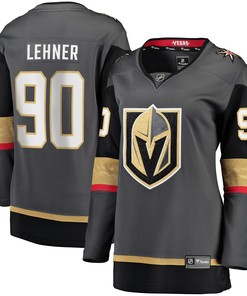 Women's Robin Lehner Gray Vegas Golden Knights Breakaway Home Player Jersey Jersey - Robokeg