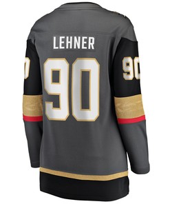 Women's Robin Lehner Gray Vegas Golden Knights Breakaway Home Player Jersey Jersey - Robokeg