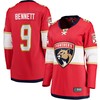 Women's Sam Bennett Red Florida Panthers 2017/18 Home Breakaway Jersey Jersey - Robokeg