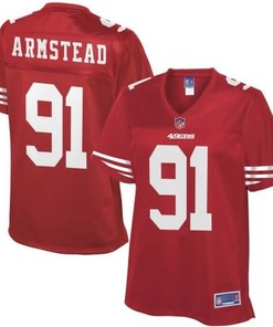 Womens San Francisco 49ers Arik Armstead Nfl Pro Line Team Color Jersey - Robokeg