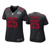 Womens San Francisco 49ers Richard Sherman Black Super Bowl Liv Game Jersey - Robokeg