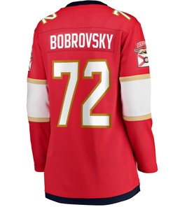 Women's Sergei Bobrovsky Red Florida Panthers Home Breakaway Jersey Jersey - Robokeg