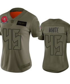 Womens Tampa Bay Buccaneers Devin White Camo 2019 Salute To Service Limited Jersey - Robokeg