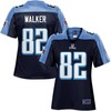Womens Tennessee Titans Delanie Walker Nfl Pro Line Navy Team Color Jersey - Robokeg