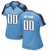 Womens Tennessee Titans Nike Light Blue Custom Alternate Jersey - Robokeg