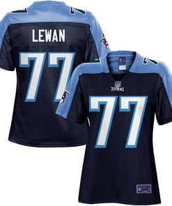 Womens Tennessee Titans Taylor Lewan Nfl Pro Line Navy Team Color Jersey - Robokeg