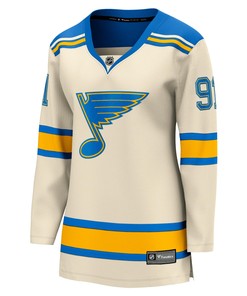 Women's Vladimir Tarasenko Cream St. Louis Blues 2022 Winter Classic Breakaway Player Jersey Jersey - Robokeg