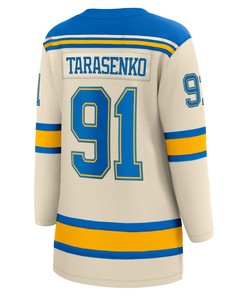 Women's Vladimir Tarasenko Cream St. Louis Blues 2022 Winter Classic Breakaway Player Jersey Jersey - Robokeg