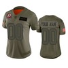 Womens Washington Redskins Custom Camo 2019 Salute To Service Limited Jersey - Robokeg