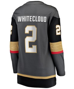 Women's Zach Whitecloud Black Vegas Golden Knights Home Breakaway Jersey Jersey - Robokeg