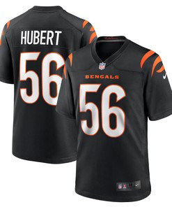 Wyatt Hubert Cincinnati Bengals Game Jersey - Black Nfl - Robokeg